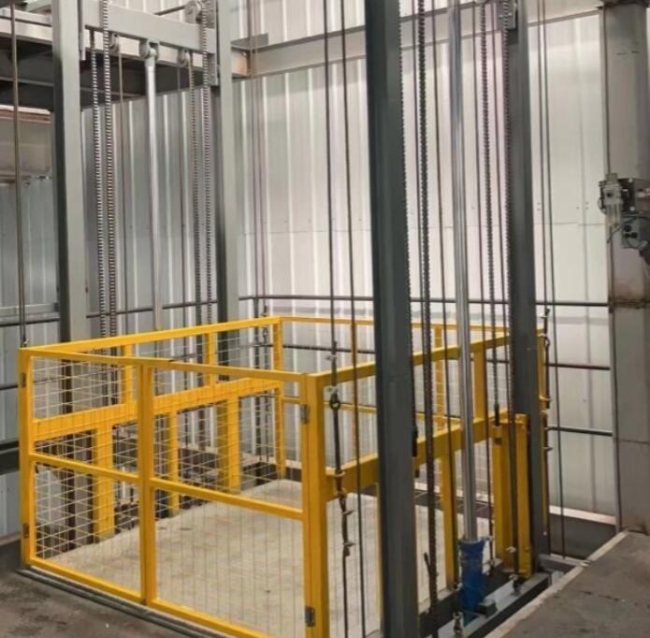 菏泽导轨式升降机一般加工周期